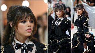 “Merlina”: Jenna Ortega brilló con su estilo gótico en la MET Gala | FOTOS