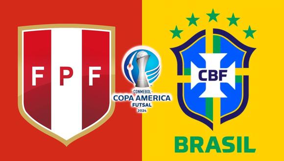 Perú vs Brasil en vivo: hora, canal y fecha de la cuarta jornada de la Copa América Futsal 2024