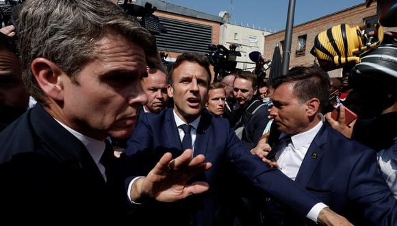 El reelecto presidente de Francia, Emmanuel Macron. EFE