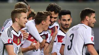 Alemania ganó 2-1 a Georgia y clasificó a la Eurocopa 2016