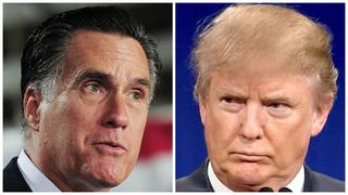 Guerra de republicanos: Mitt Romney llama farsante a Trump