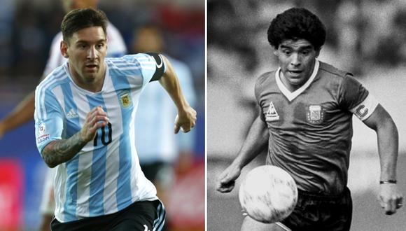 Día del zurdo: el video que compara a Lionel Messi y Maradona