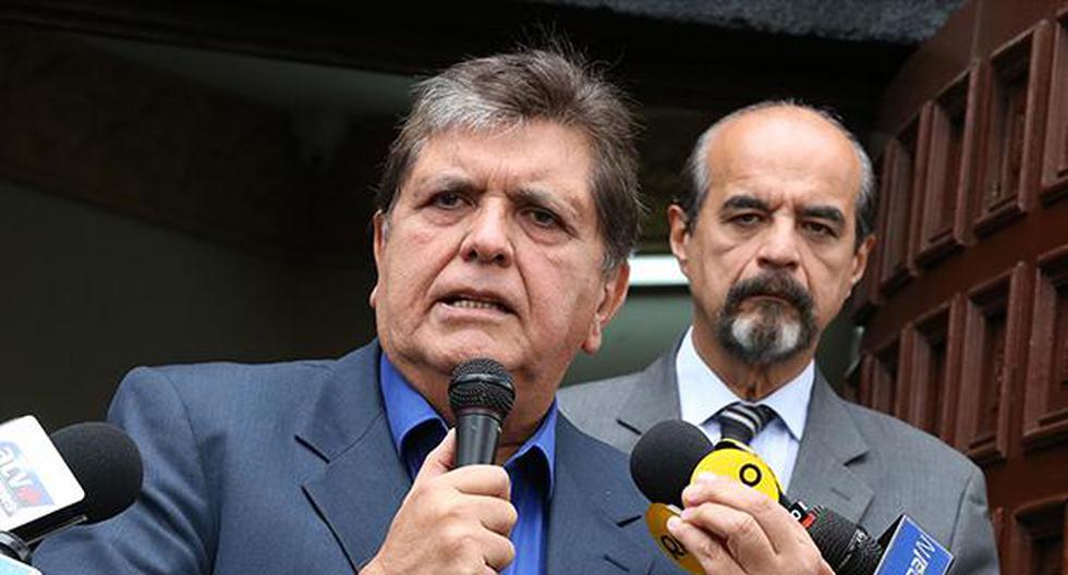 El expresidente Alan García se pronunció en medio de la crisis que vive el Perú. (Andina)