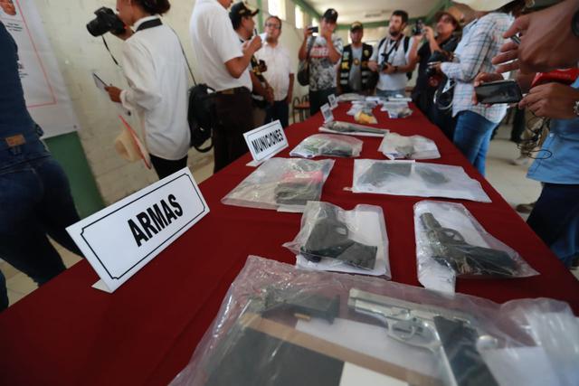 Megaoperación en Chimbote. Materiales incautados. (Foto: Lino Chipana)