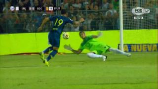 Boca Juniors vs. San Martín EN VIVO: Mauro Zárate se perdió el 1-0 tras esta terrible definición | VIDEO