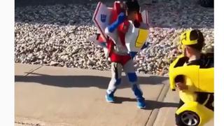 Instagram: pequeños niños se disfrazaron de Transformers y llenaron de amor las redes sociales [VIDEO]