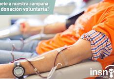 INSN-San Borja pide donación de sangre del grupo O-