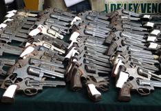 Policía decomisó 108 armas ilegales de empresa de seguridad de SJL