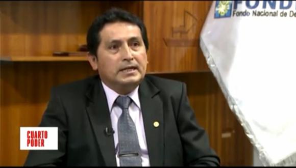Jorge Augusto Gutiérrez Mendoza postuló en 2018 como vicegobernador de Ayacucho por el Frente Amplio. (Foto: Cuarto Poder / América TV)