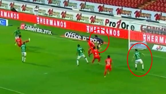 Veracruz vs. León: ¿tuvo responsabilidad Gallese en el gol de Boselli? | VIDEO (Foto: Captura de pantalla)