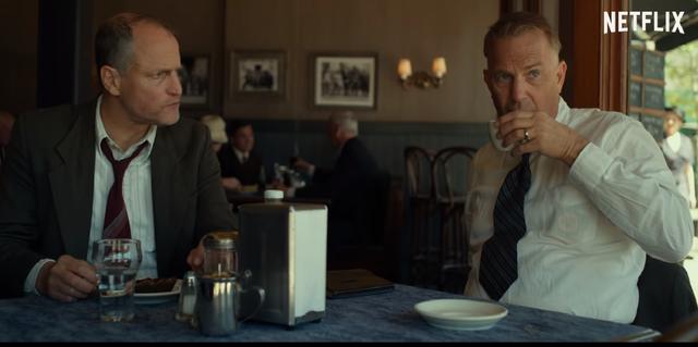 Película se estrenará este 29 de marzo en Netflix. Kevin Costner y Woody Harrelson tendrá que capturar a la famosa pareja de criminales. (Foto: Netflix)