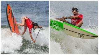 Lucharán por la de oro: Vania Torres y Tamil Martino clasificaron a la final de SUP de los Panamericanos de Surf