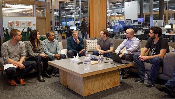 Gates visitó a Zuckerberg para aconsejarlo en planes altruistas