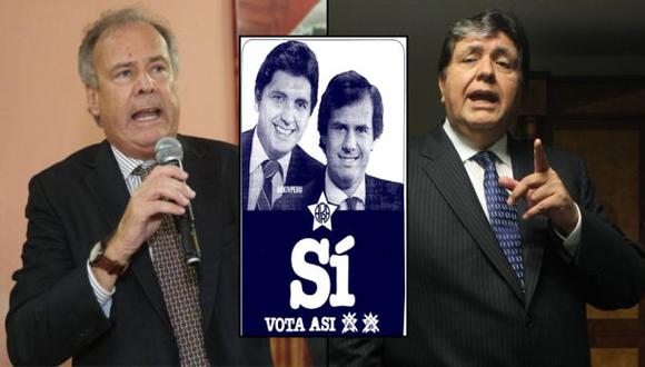 Alfredo Barnechea y Alan García: de compañeros a rivales