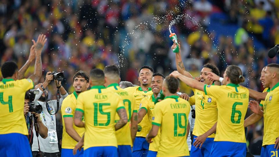 Perú vs Brasil. (Foto: AFP)