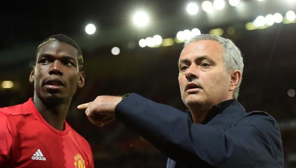 Paul Pogba publicó un mensaje en redes sociales en donde se burló del cese de Jose Mourinho del Manchester United. Aunque lo eliminó minutos después. De igual forma será multado. (Foto: AP)