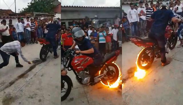 Desde Zacapa, Guatemala, la habilidad del motociclista Robin de León sorprende a millones en un video de Facebook que se volvió viral. (Foto: captura)