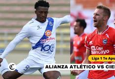 Ver, Alianza Atlético vs Cienciano EN VIVO: Mira el partido en directo de la Liga 1 Te Apuesto