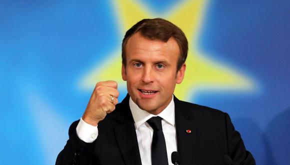 El presidente francés Emmanuel Macron abogó por instaurar una agencia comunitaria de asilo para lidiar con la actual crisis migratoria. (Foto: Reuters)