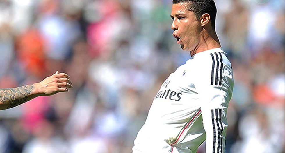 Cristiano Ronaldo en lo más alto. (Foto: Getty Images)