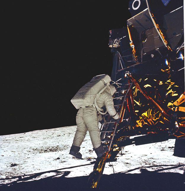 Aldrin no guardó silencio. (Foto: NASA)