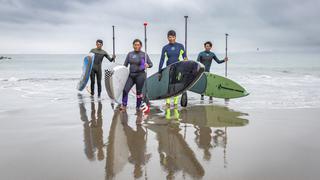 Surfistas del altiplano: jóvenes puneños llegan a Lima y conquistan el mar de la Costa Verde