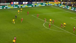 Liverpool vs. Wolves: Neves anotó golazo de media distancia para el 2-1 | VIDEO