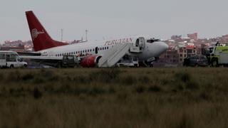 Bolivia inicia investigación del accidente del avión de Peruvian Airlines