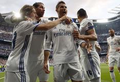 Real Madrid vs Atlético Madrid: la eufórica celebración de Cristiano Ronaldo tras el 1-0