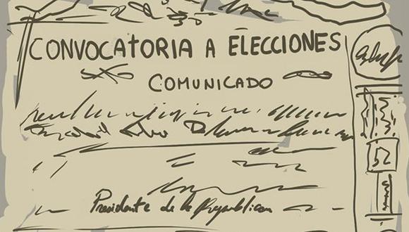 Se publica el texto de las 19 reformas constitucionales y el Congreso se instalará el 15 de setiembre. (Ilustración: Giovanni Tazza).