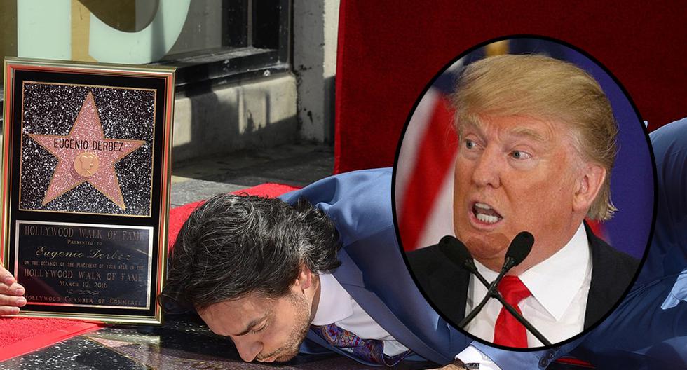 Eugenio Derbez recibió su estrella de Hollywood y Donald Trump quiso evitarlo. (Foto: Getty Images)