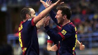 Iniesta dejó abierta la posibilidad de retirarse con Messi en Newell’s 