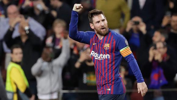 Lionel Messi lleva 12 goles en esta Champions League en la que es el máximo goleador. (Foto: AP)