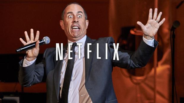 Jerry Seinfeld, durante una presentación en Nueva York en 2015. Esa semana fue demandado por la creación de un programa para el servicio Netflix. (Foto: AP)