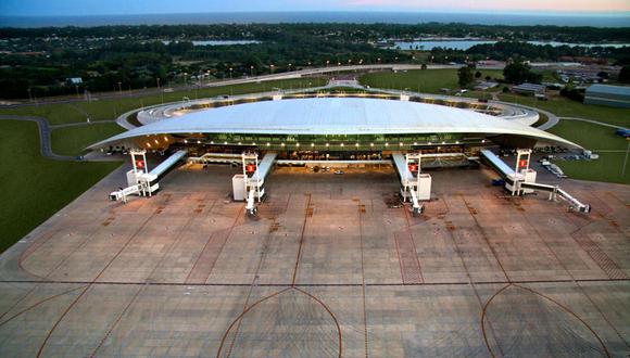 Mira cómo luce el aeropuerto más bonito de todo Sudamérica, según la inteligencia artificial. (Foto: Aeropuerto Carrasco)