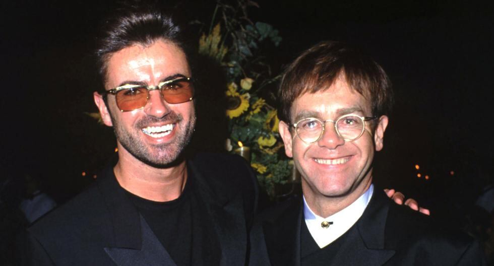 Elton John envió este conmovedor mensaje para despedirse de George Michael. (Foto: Getty Images)