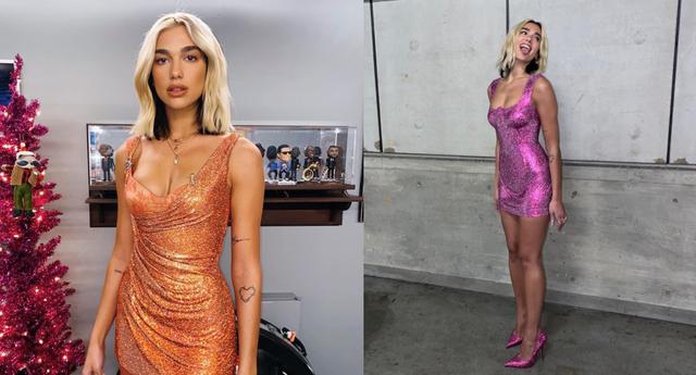 Dua Lipa luce como una Barbie muy sexy. Recorre la galería para conocer más detalles de su radiante look. (Foto: @dualipa)