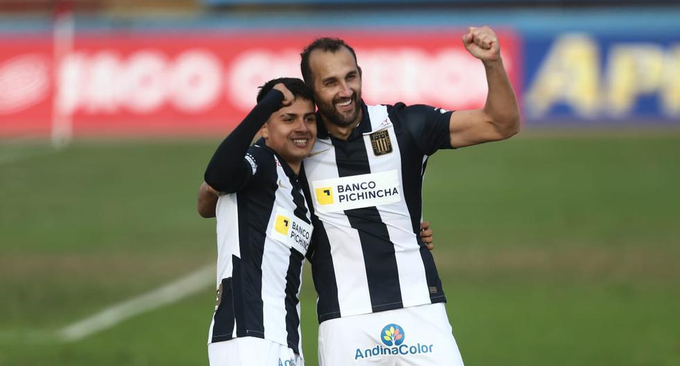 Jairo Concha y Hernán Barcos, la dupla de Alianza que genera los goles en esta Fase 2. (Foto: Jesús Saucedo)