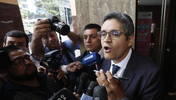 Fiscal José Domingo Pérez cuestiona decisión del TC a favor de Keiko Fujimori (Foto: Violeta Ayasta)