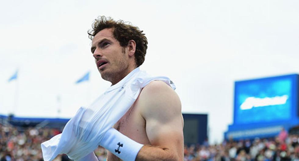 Andy Murray y Viktor Troicki juegan por el pase a la final del Torneo de Queen\'s. (Foto: Getty Images)