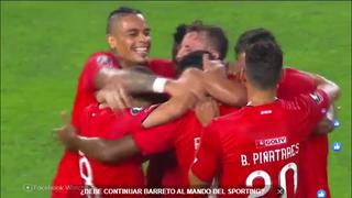 Sporting Cristal vs. Barcelona: Fidel Martínez amagó y con un sutil toque convirtió el 1-0 | VIDEO