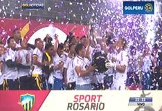 Sport Rosario: así fue la celebración tras convertirse en campeón de la Copa Perú