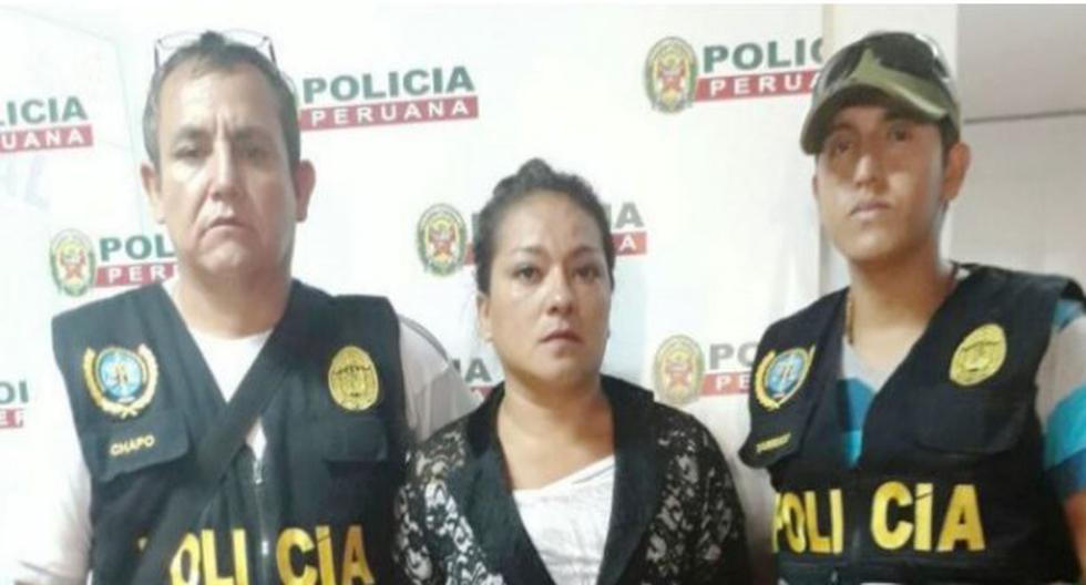 Analy Astry Yarlequé Montoya fue detenida en SJL. (Foto: Andina)