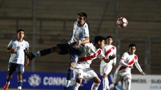 Perú cayó 4-1 ante Argentina y quedó eliminado del Sub 15