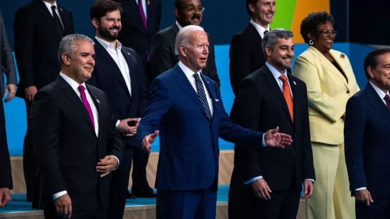 President Joe Biden hosted the Summit of the Americas CHANDAN KHANNA