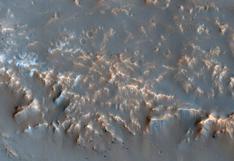 NASA: un impacto de cráter ‘bien conservado’ en Marte