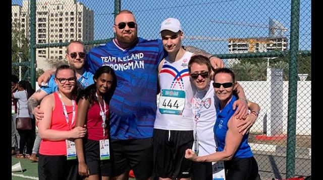 Hafþór Júlíus Björnsson, conocido por su papel de Ser Gregor Clegane 'La Montaña' en la serie "Game of Thrones".