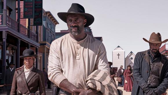 Regina King, Idris Elba y Lakeith Stanfield, parte del elenco de "Más dura será la caída", próximo estreno de Netflix.