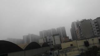 Lima: densa neblina sorprendió a los ciudadanos esta mañana