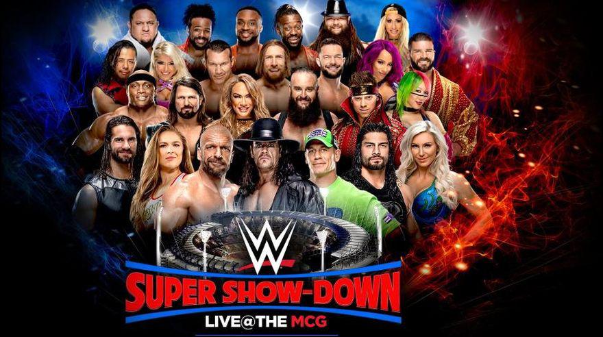 WWE Super Show-Down 2018 se llevará a cabo este sábado ( en vivo por FOX Action ) desde Melbourne, Australia. (Foto: WWE).